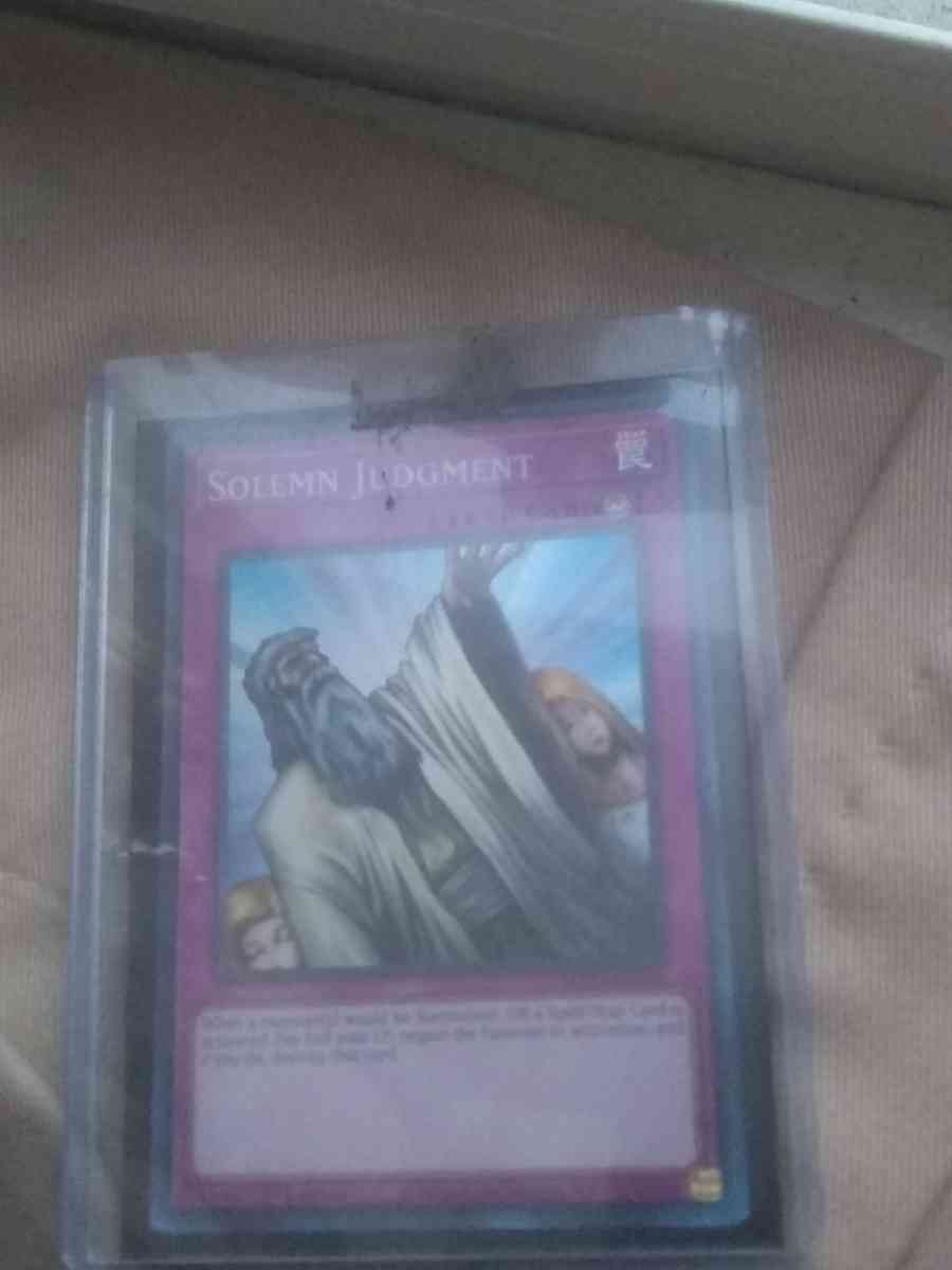 SoLEMNJudgementcard - Adams Center, New York - FleaMarketBay