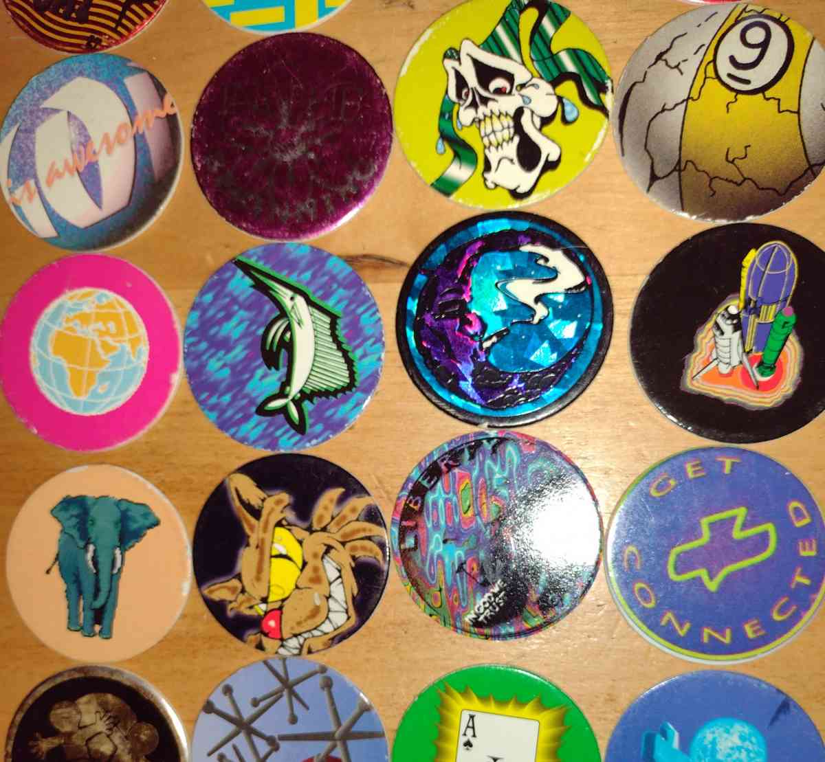 108 vintage pogs - Magna, Utah - FleaMarketBay