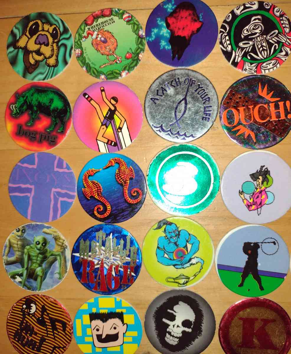 108 vintage pogs - Magna, Utah - FleaMarketBay
