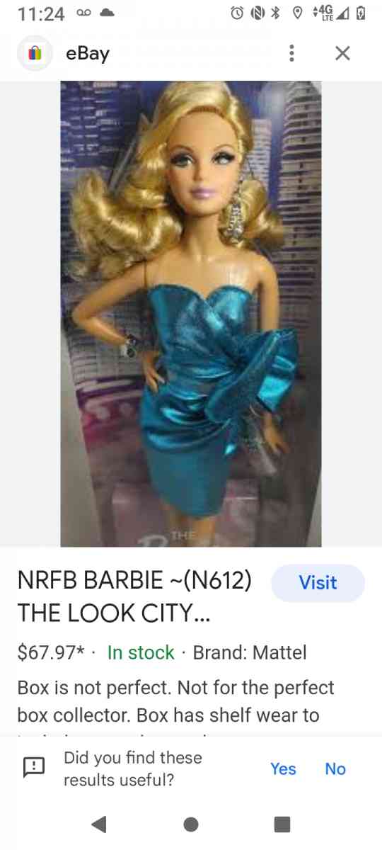vintage blue dress barbie - Houston, Texas - FleaMarketBay