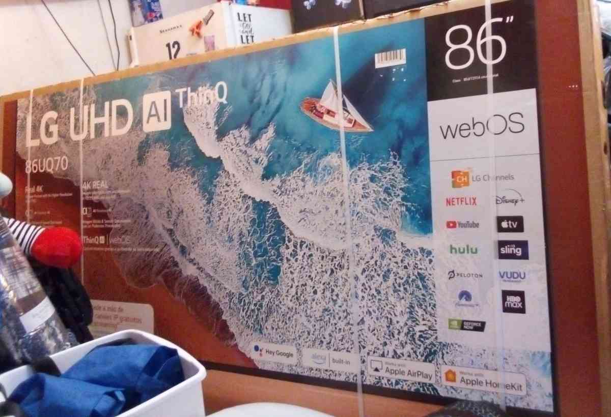 LG 86 SMART TV EXTRA THIN WITH AI AND BUILT IN ALEXA - Spokane, Washington