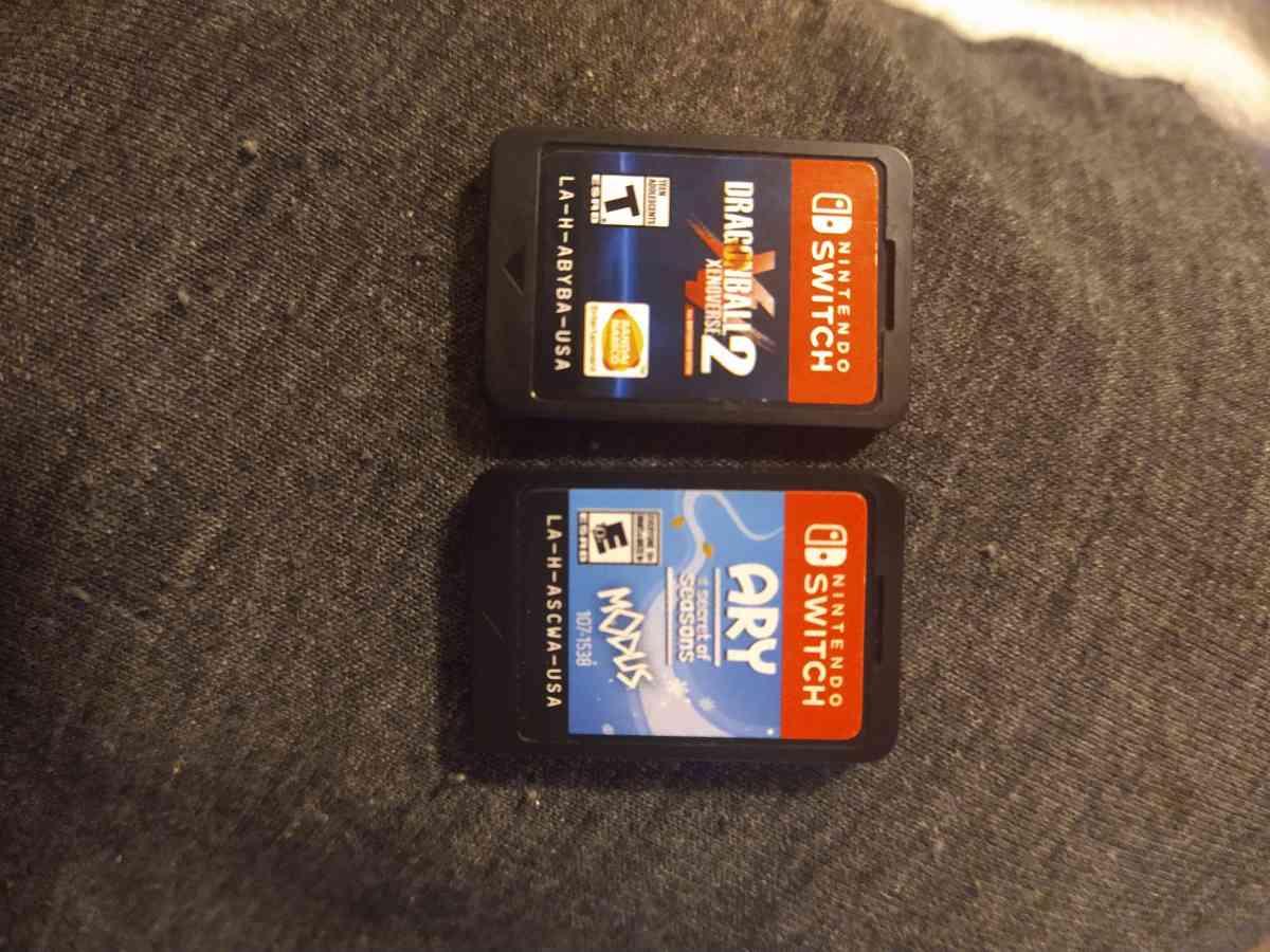 Dragon ball Z and Ary for Nintendo switch