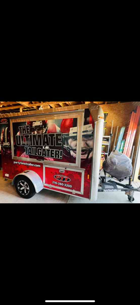 Tailgate party trailer - San Antonio, Texas
