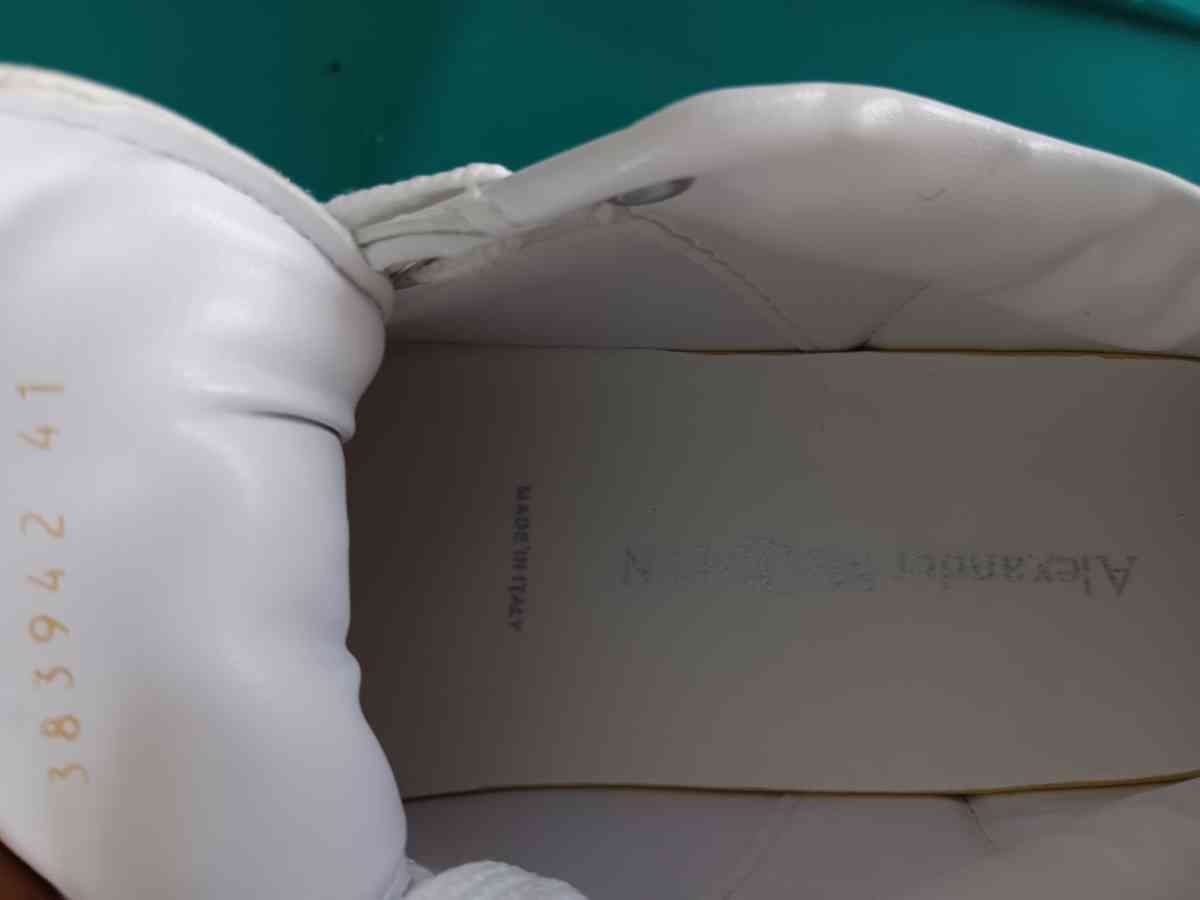 Alexander McQueen white fashion sheakers - Deltona, Florida - FleaMarketBay