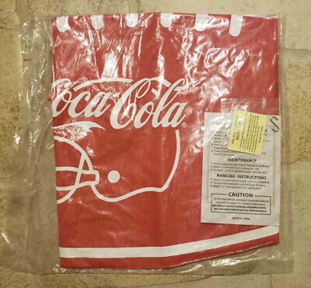 Coca Cola rubber ball - Los Angeles, California - FleaMarketBay