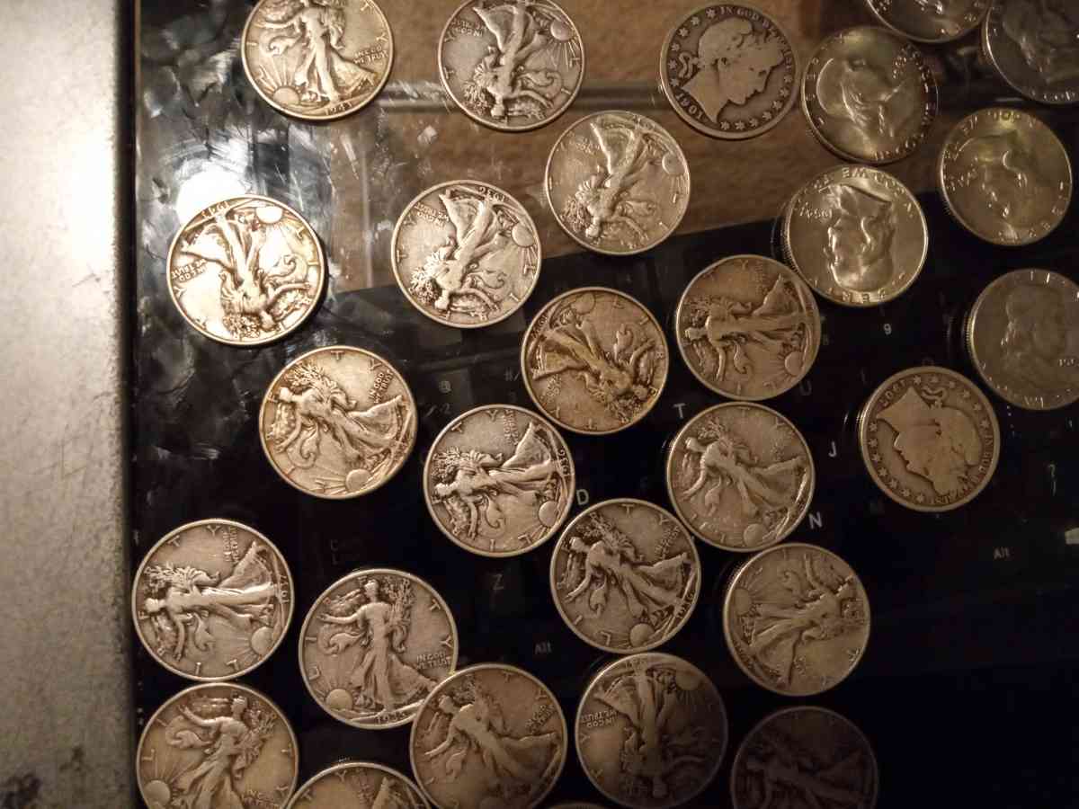 1890s 1900s 1930s half dollars - North Haven, Connecticut - FleaMarketBay