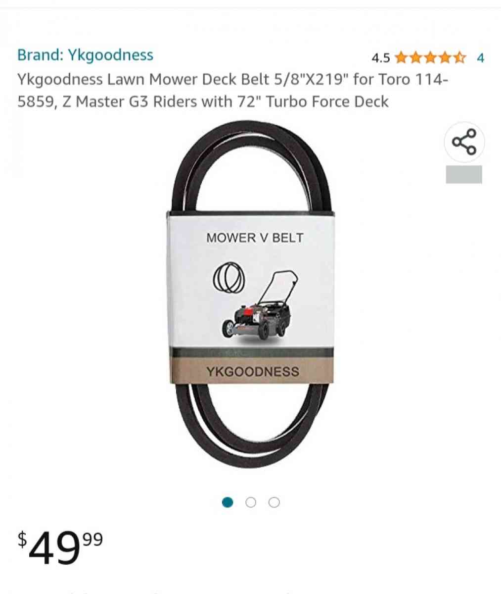 lawn mower band - San Antonio, Texas - FleaMarketBay