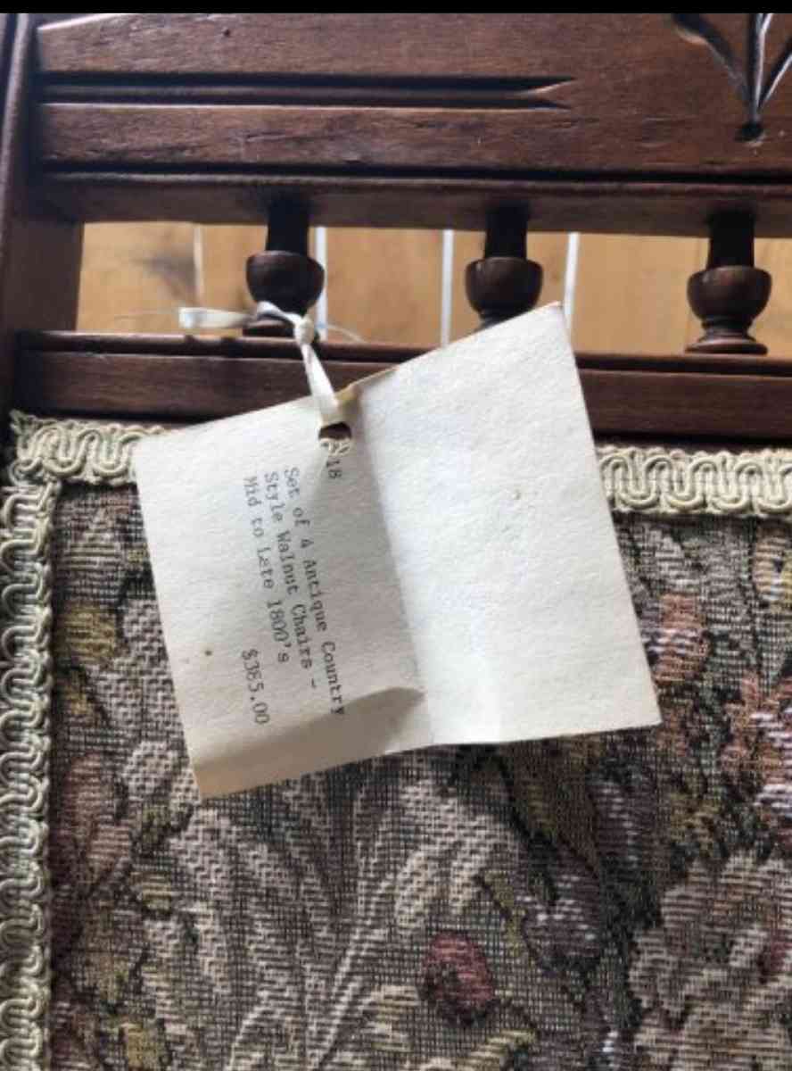 antique victorian late 1800s chairs  set of 4 - Houston, Texas - FleaMarketBay