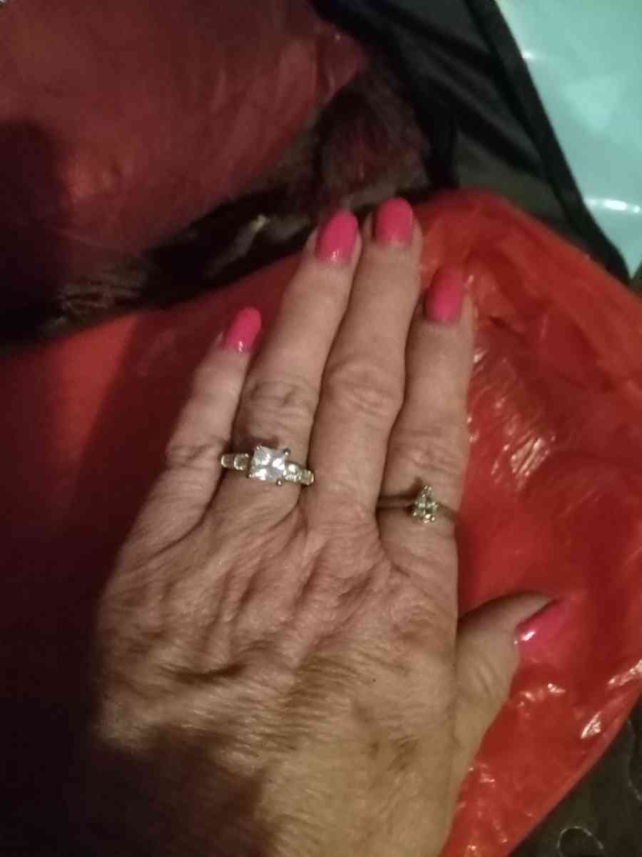 Titanic Replica Stering Silver 1ct square cz sz 7 - Alicia, Arkansas