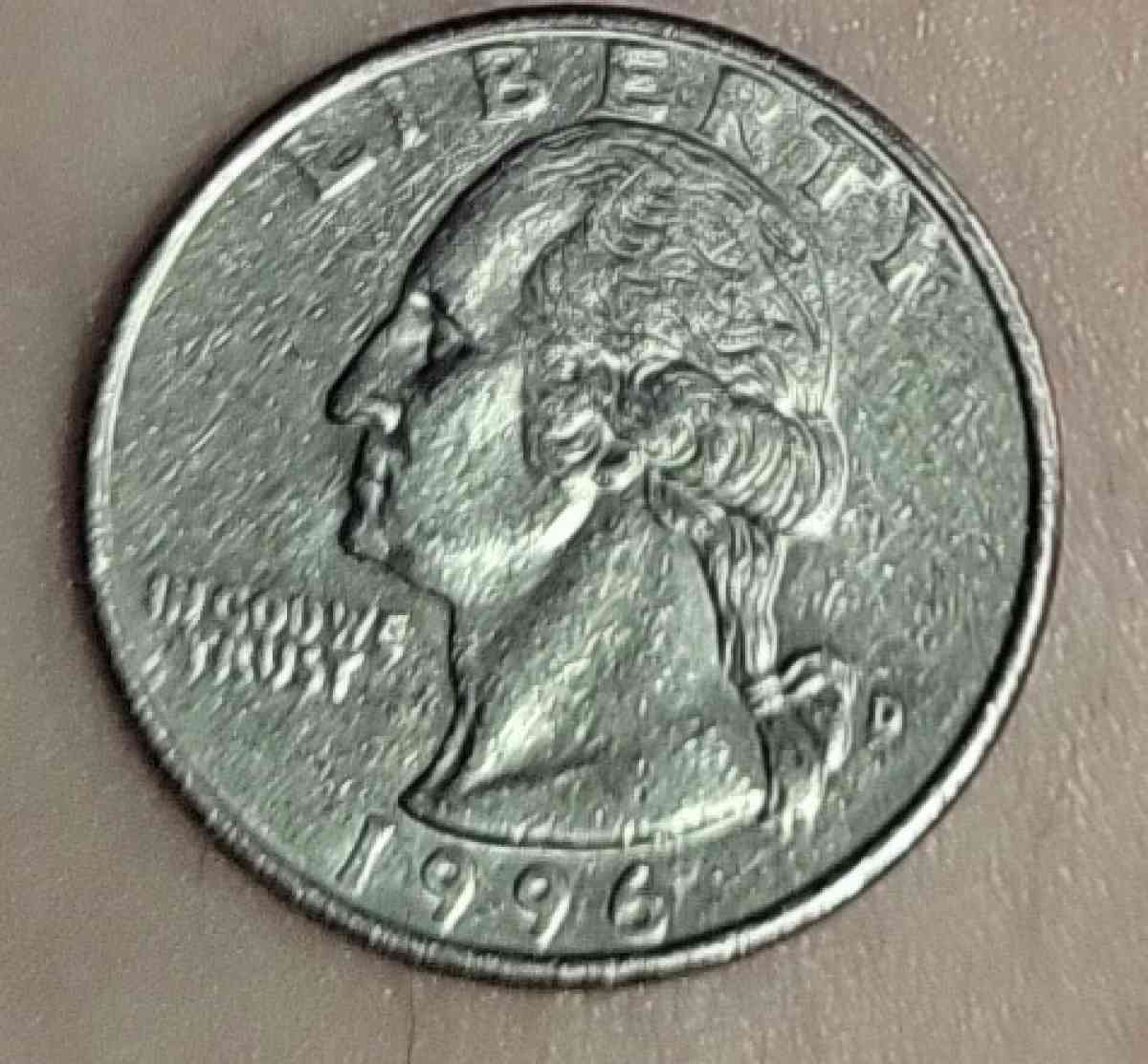 1996 D quarter dollar - Dickson, Tennessee