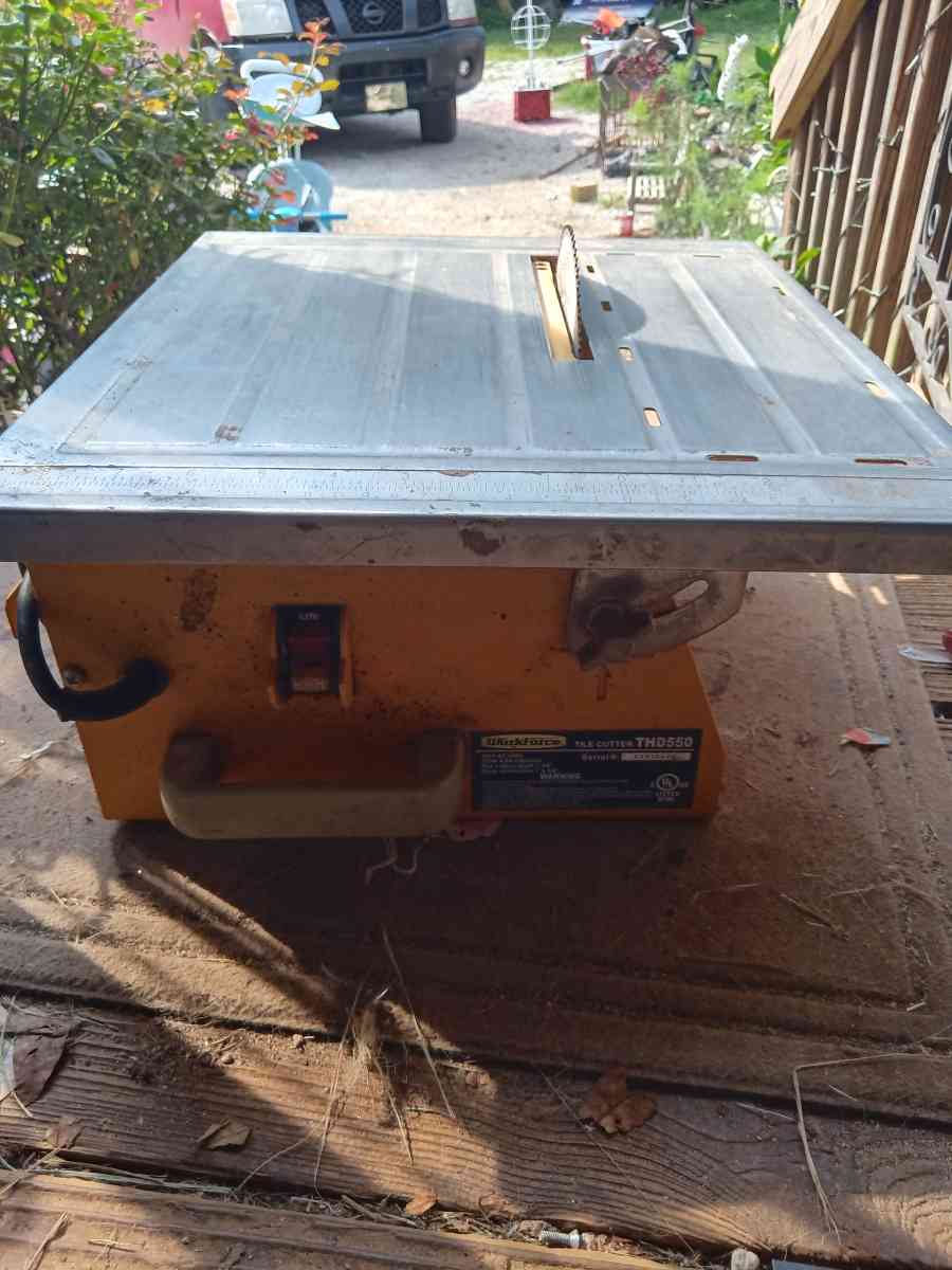 work force tile cutter - Fair Play, South Carolina - FleaMarketBay