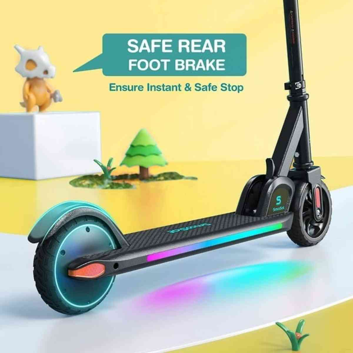 Foldable Electric Scooter for Kids 3 Speeds and Adjustable H - Claremont, California - FleaMarketBay