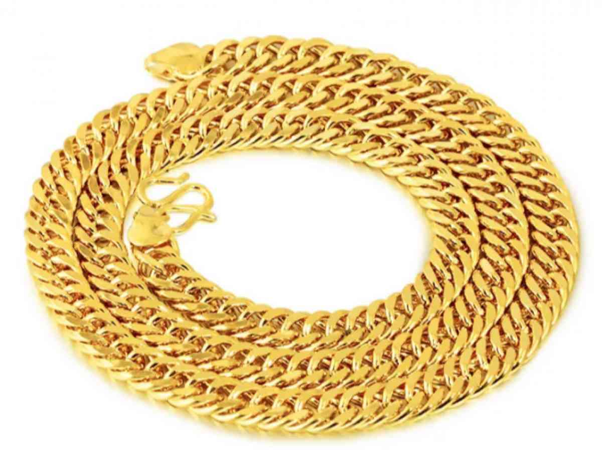 999 24K Yellow Chinese Gold Cuban Link HighGrade - Antelope, California
