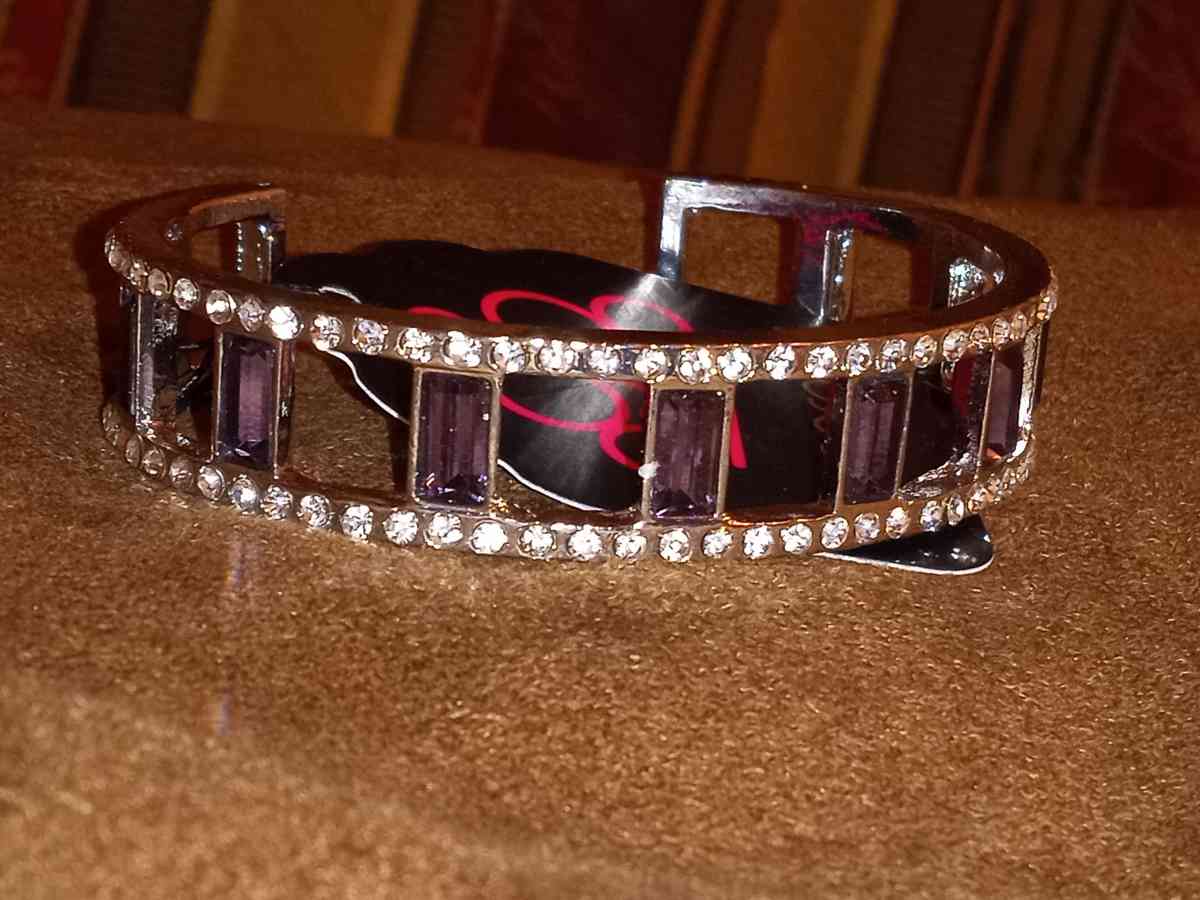 Purple Icing Cuff Bracelet - Broseley, Missouri