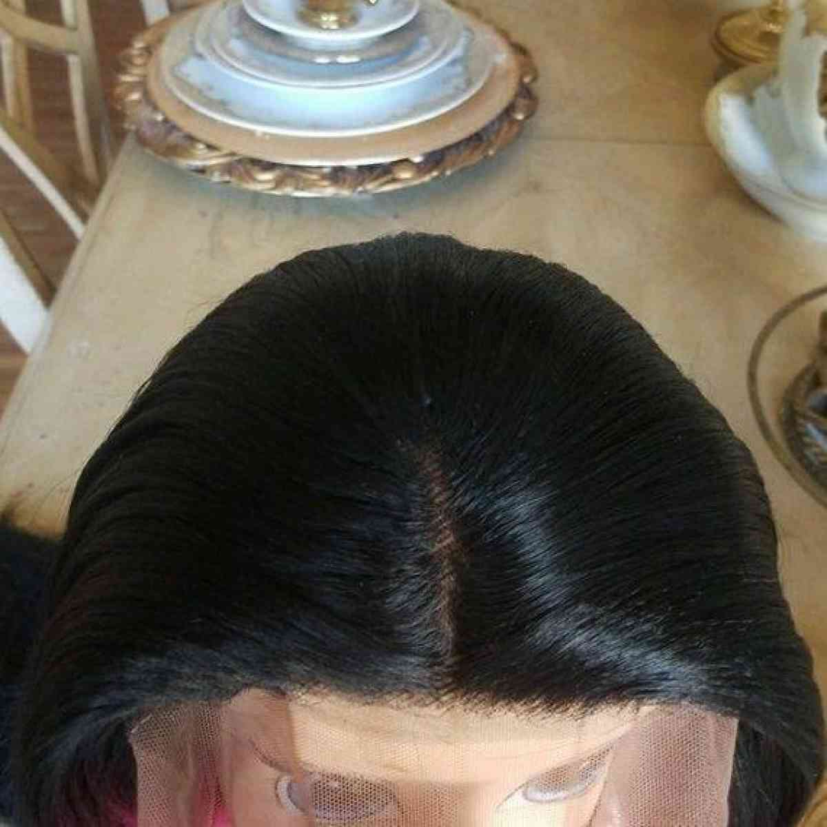 Black Yaki Lace Front Wig - Carson, California - FleaMarketBay