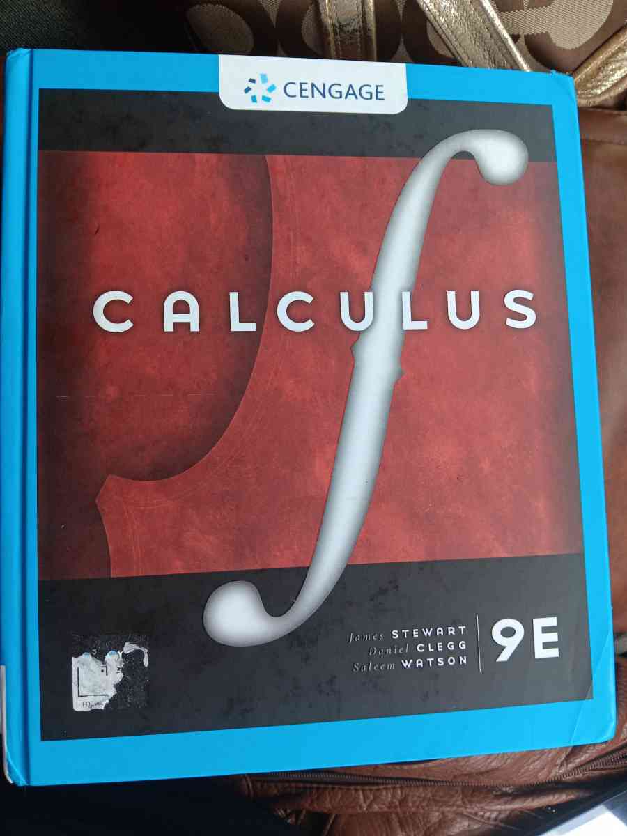 Calculus Text Book - Phillipsburg, New Jersey