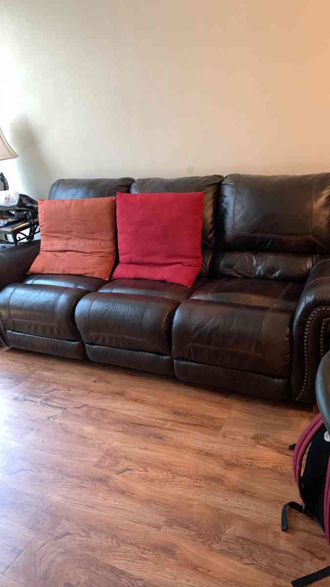 a couch a bed a dresser and a tv stand and a side table - Oklahoma City, Oklahoma