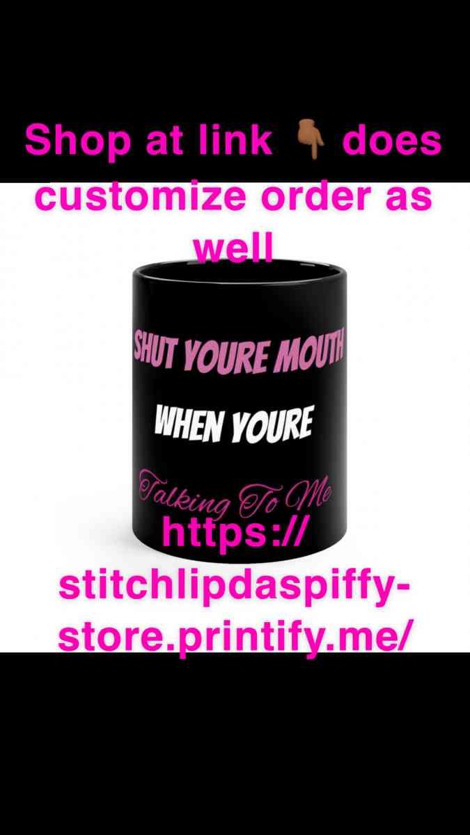 11oz black custom mug - Norman, Oklahoma