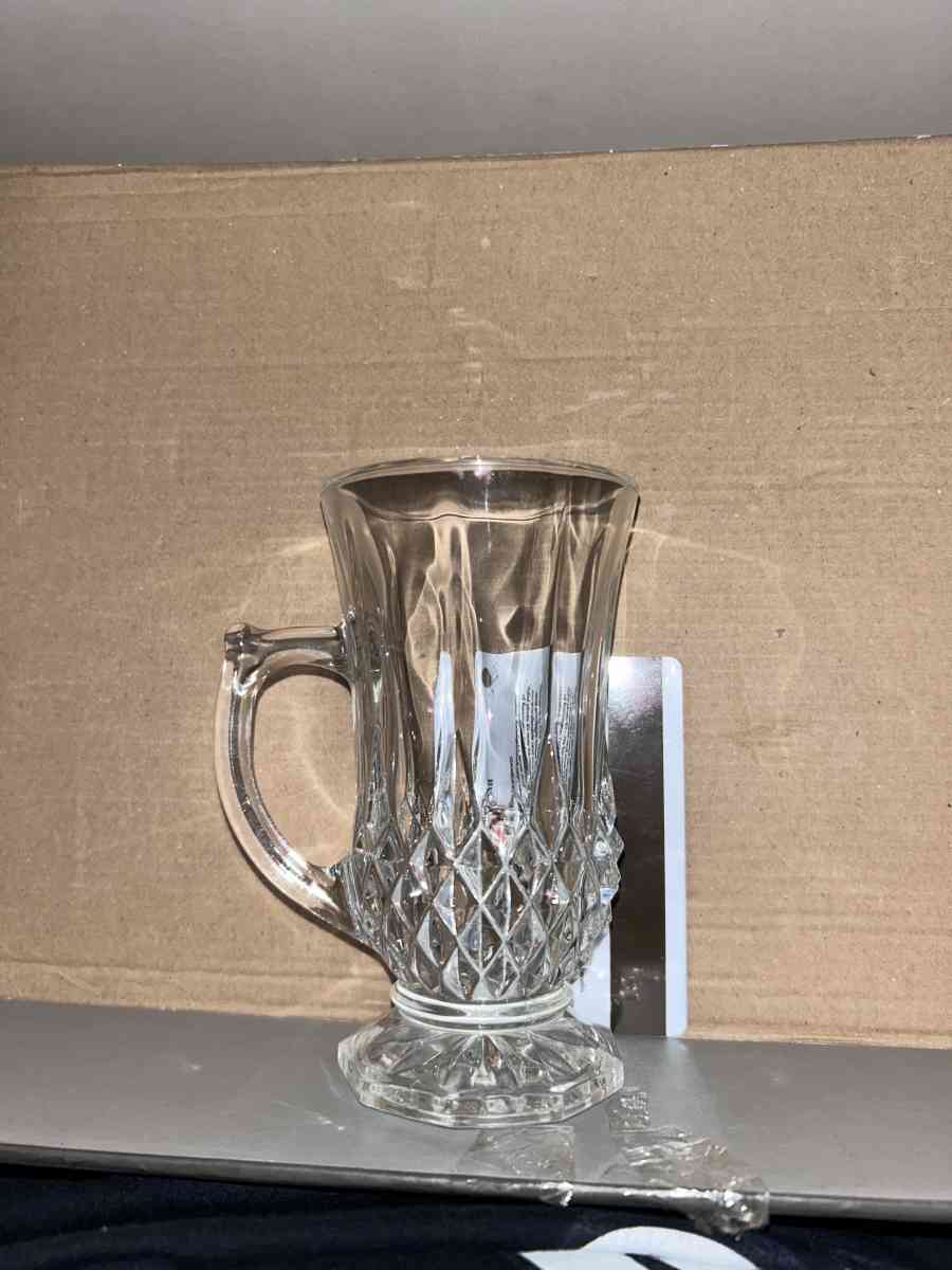 6 piece Glass Tea Set - Yukon, Oklahoma - FleaMarketBay