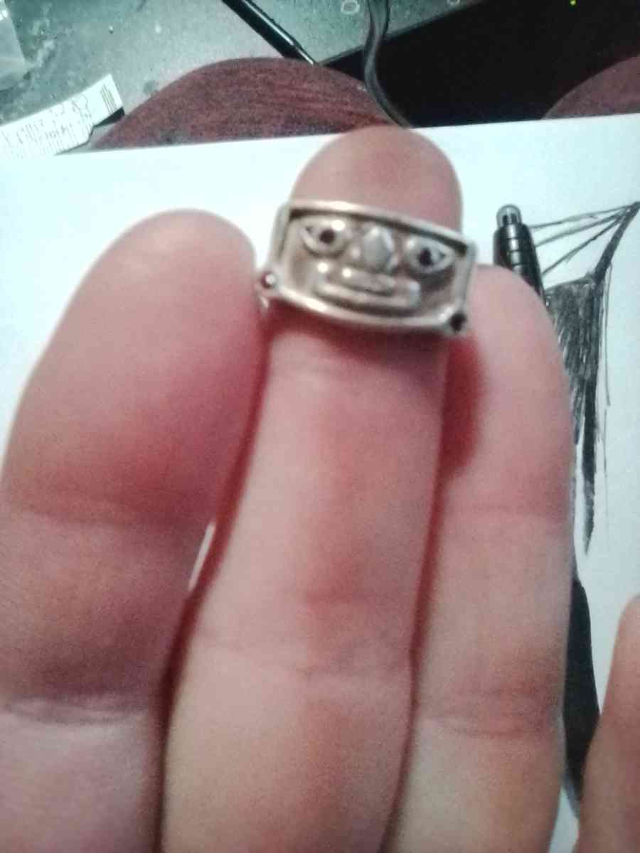 antique 1 platinum diamonds and 1 silver ruby rings - San Francisco, California - FleaMarketBay