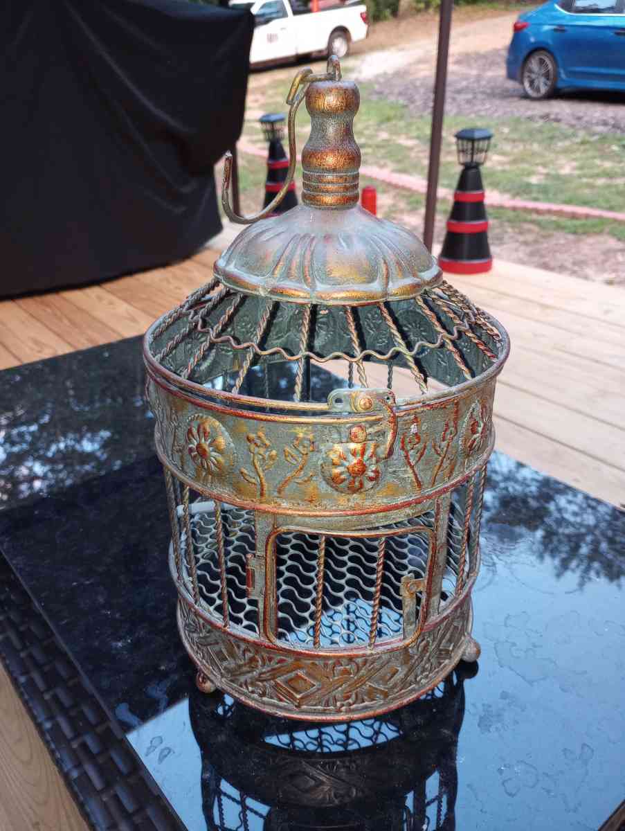 mini steel bird cage - Commerce, Georgia