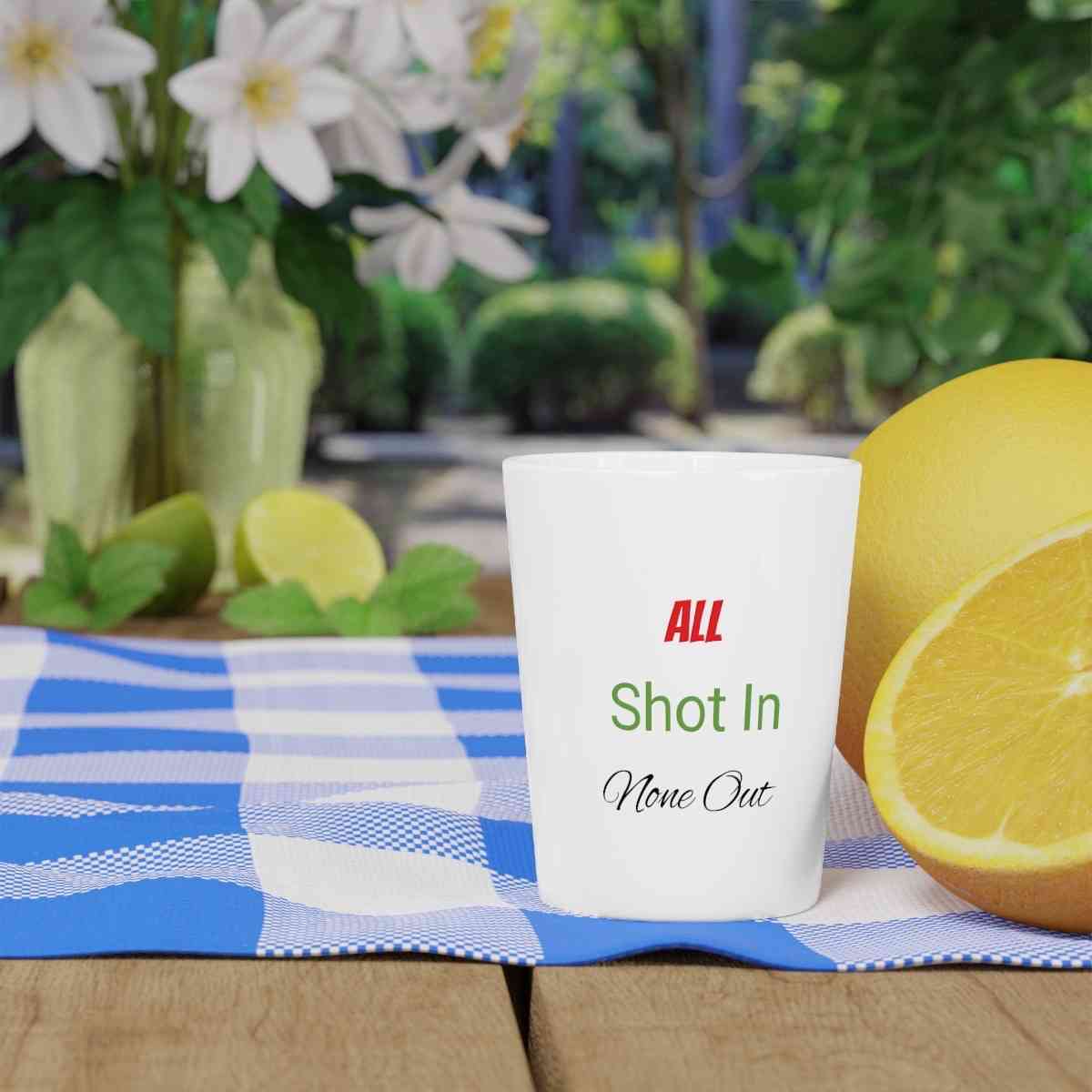 Custom Brand New Shot Glass - Norman, Oklahoma - FleaMarketBay