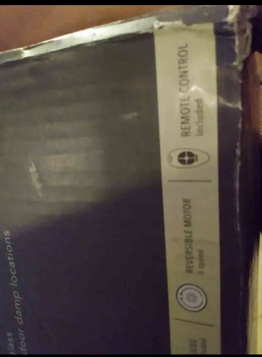 beautiful brand new in box Allen Roth 52 bronze ceiling fan - Houston, Texas - FleaMarketBay