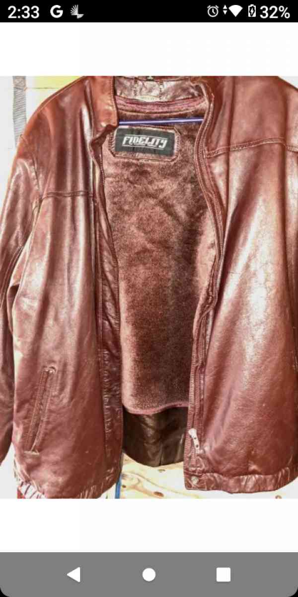 womans leather jacket with zip out liner - Splendora, Texas - FleaMarketBay