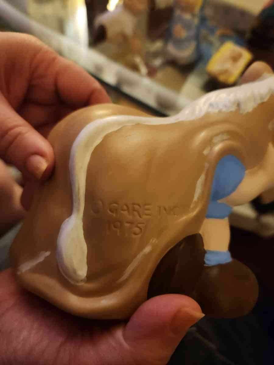 Vintage 1975 Gare Inc Nativity Scene 9 Pc Set Children in Co - Napoleon, Ohio - FleaMarketBay