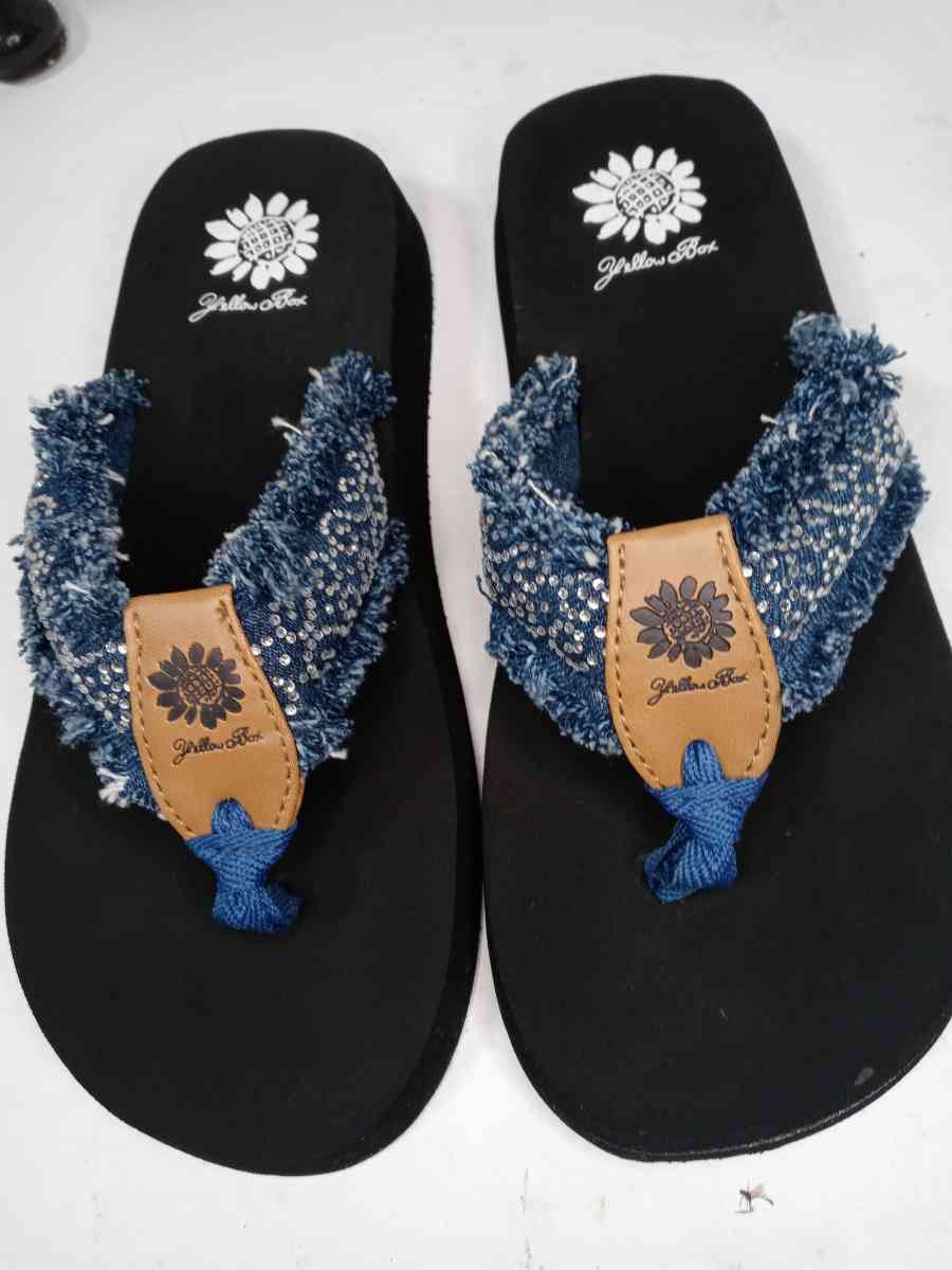 Yellow Box Flip Flops - Dothan, Alabama - FleaMarketBay