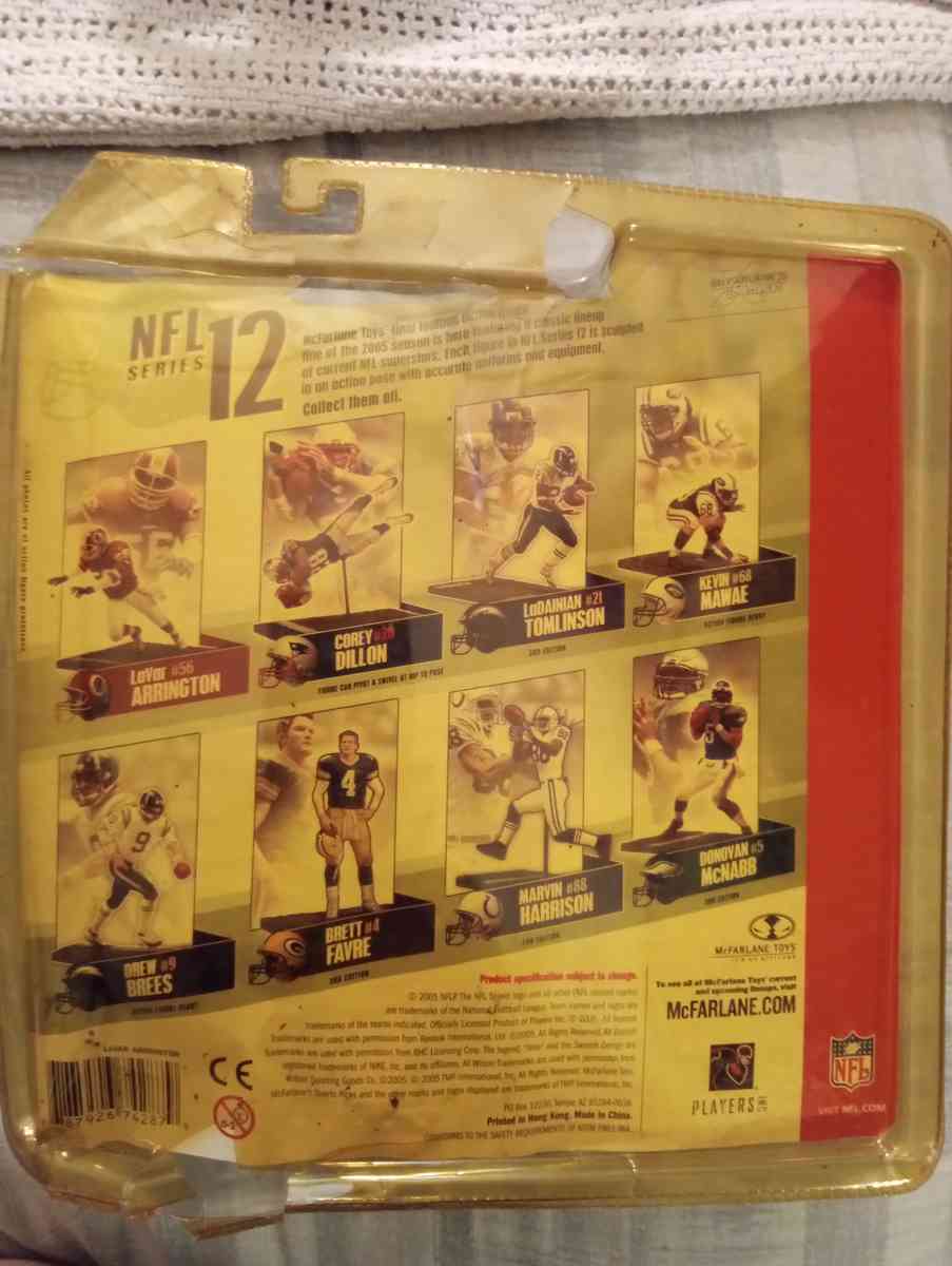 NFL REDSKINS 56 Linebacker LAVAR ARRINGTON Series Twelve - Bunnell, Florida - FleaMarketBay