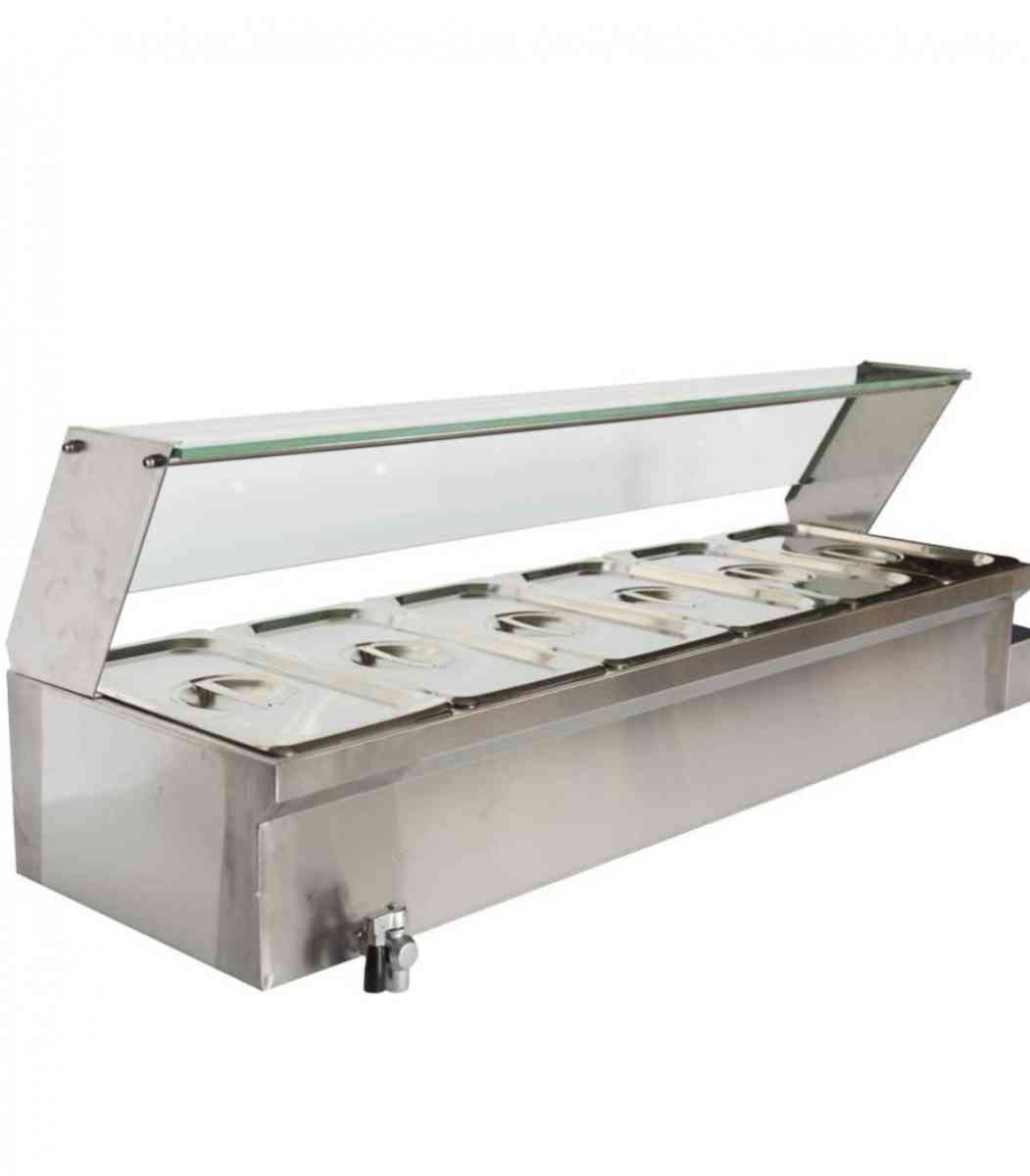 NEW electric food warmer WITH SIX TRAYS OR MORE DEPENDING ON - Kissimmee, Florida - FleaMarketBay