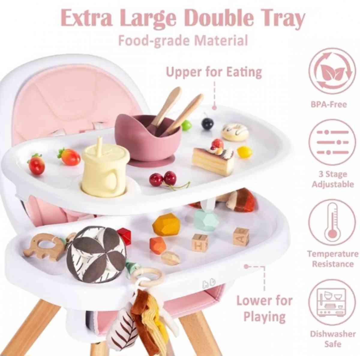 HM Tech high chair - Corning, California - FleaMarketBay