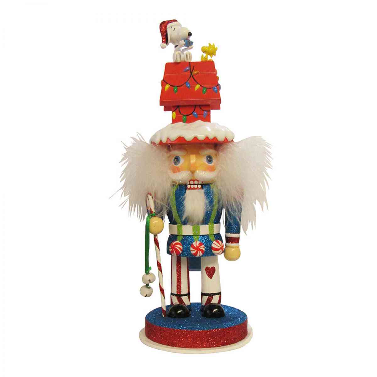 Nutcracker By Holly Adler 12 Wood Peanuts Snoopy Woodstock - Corning, California