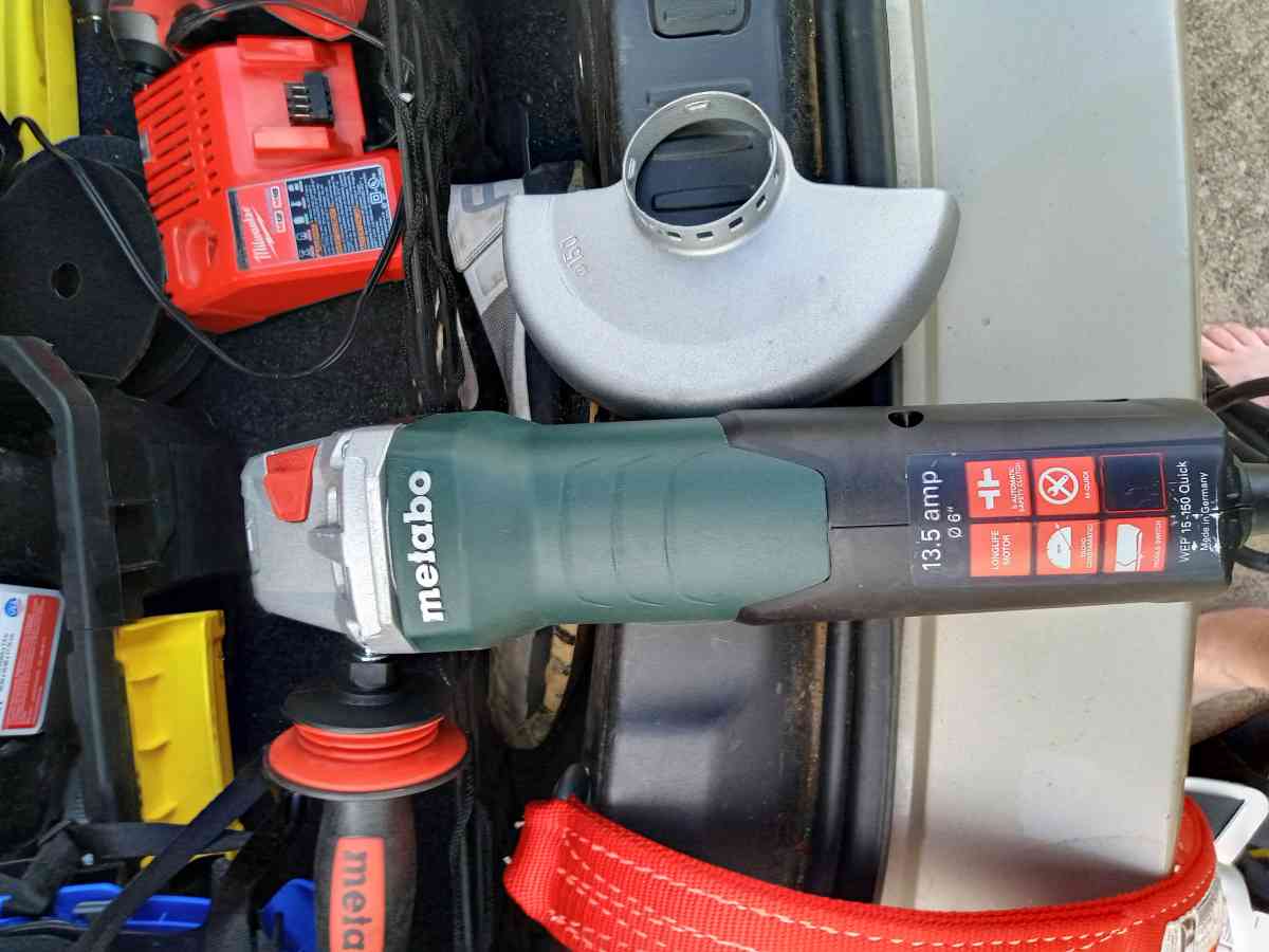 never used 6 inch metabo grinder portaband hammerdrill - Lagrange, Ohio