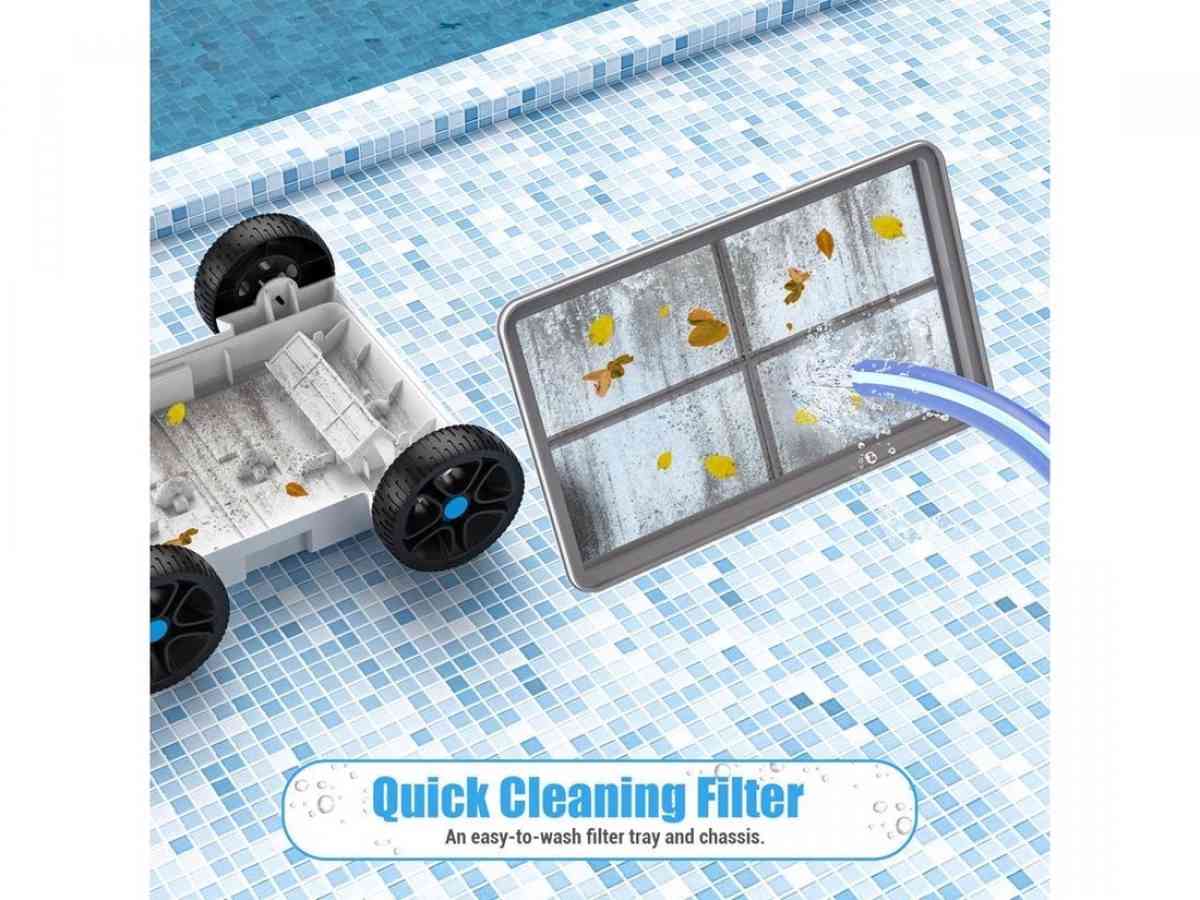 QOMOTOP CORDLESS Rechargeable ROBOTIC POOL CLEANER Up to 90 - Claremont, California - FleaMarketBay