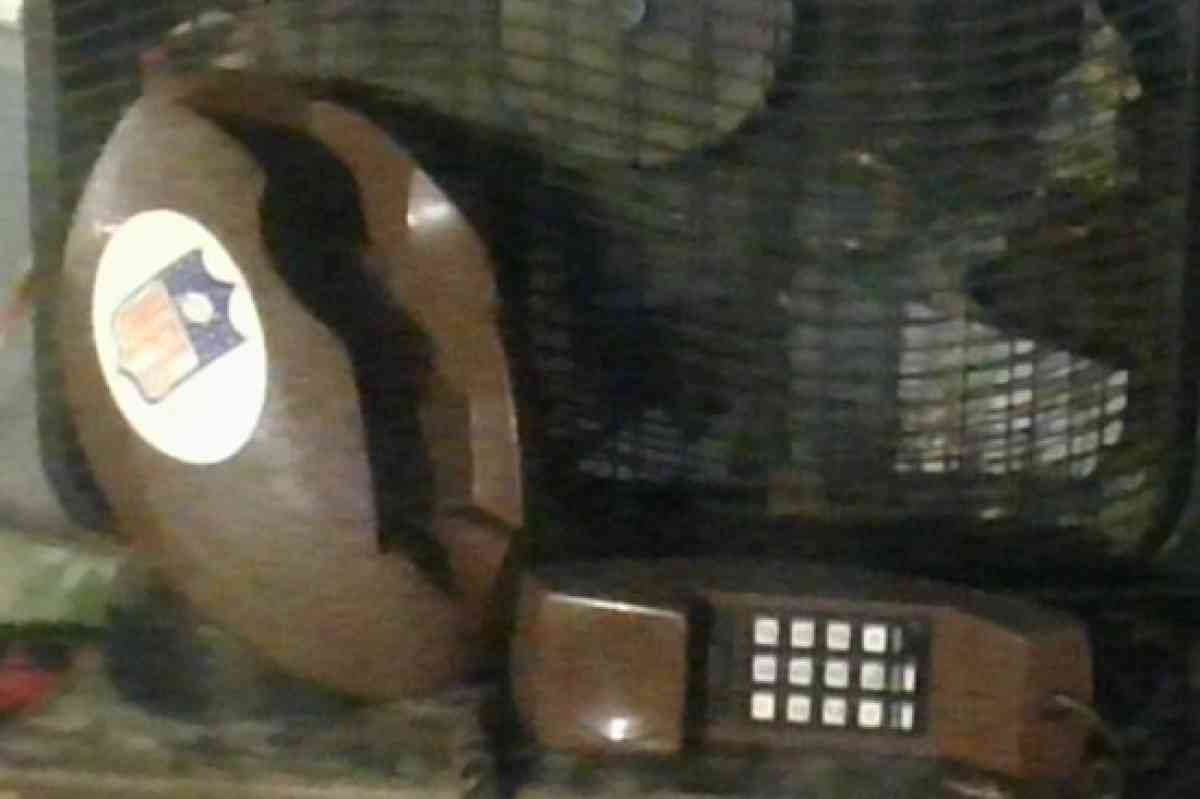 Phone shaped like NFL  Football - Alliance, Ohio