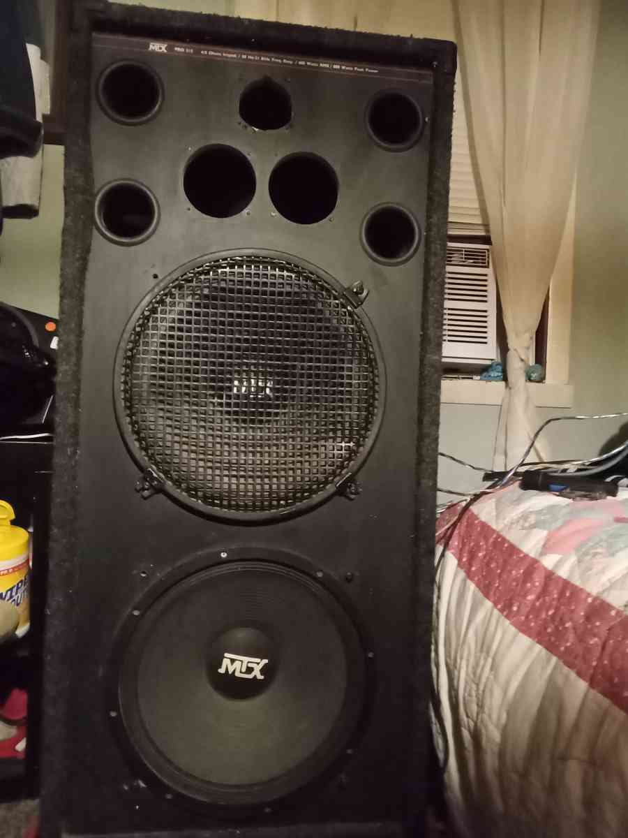 15in MTX SS speakers - Spring Valley, Illinois - FleaMarketBay