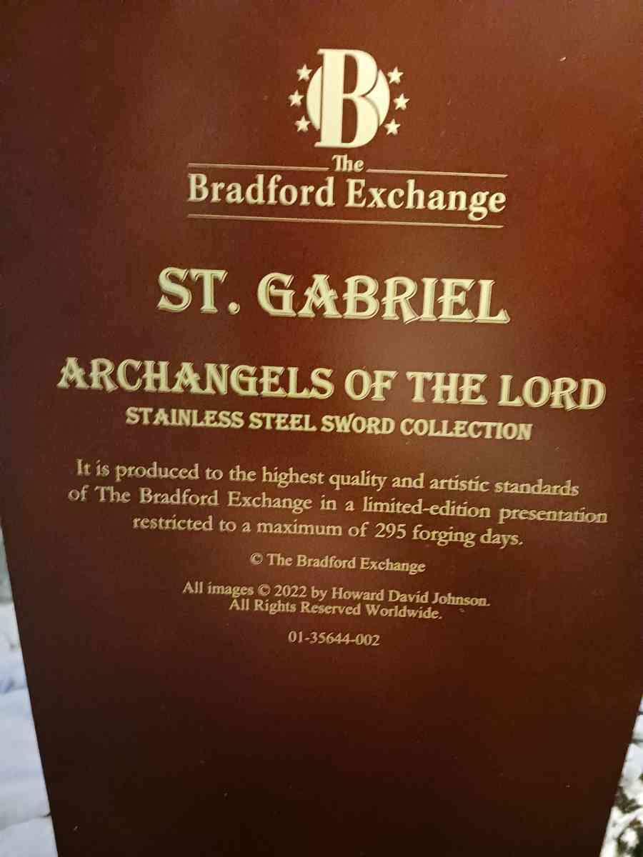 ST GABRIEL ARCHANGELS SWORDS - Hernando, Florida - FleaMarketBay