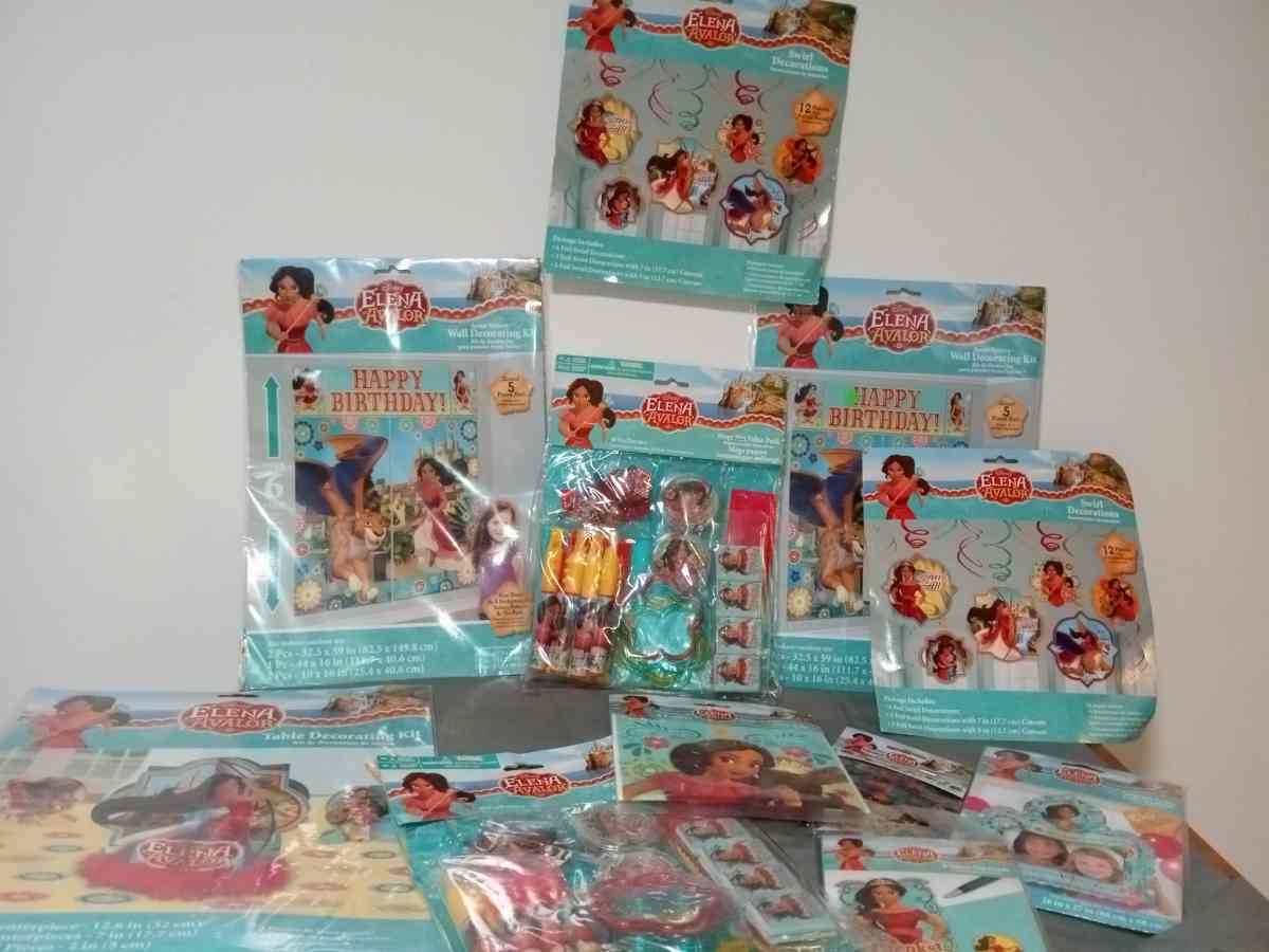 Disney Elena party supplies - Chicago, Illinois