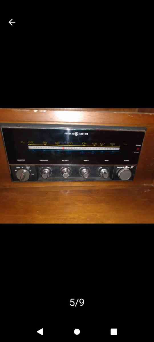 beautiful GE Electric upright stand cabinet from era 1960s - Houston, Texas - FleaMarketBay