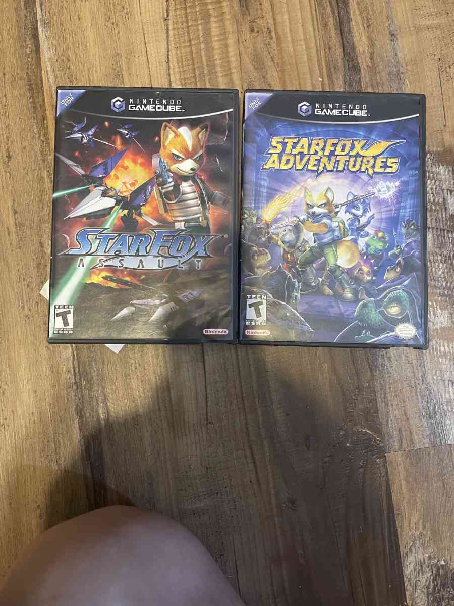Starfox set of 2 GameCube games - Baker, Louisiana