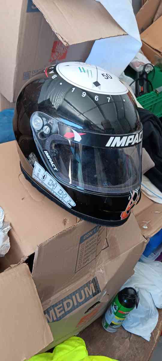 Impact Drag Racing Helmet - Lake Elsinore, California - FleaMarketBay