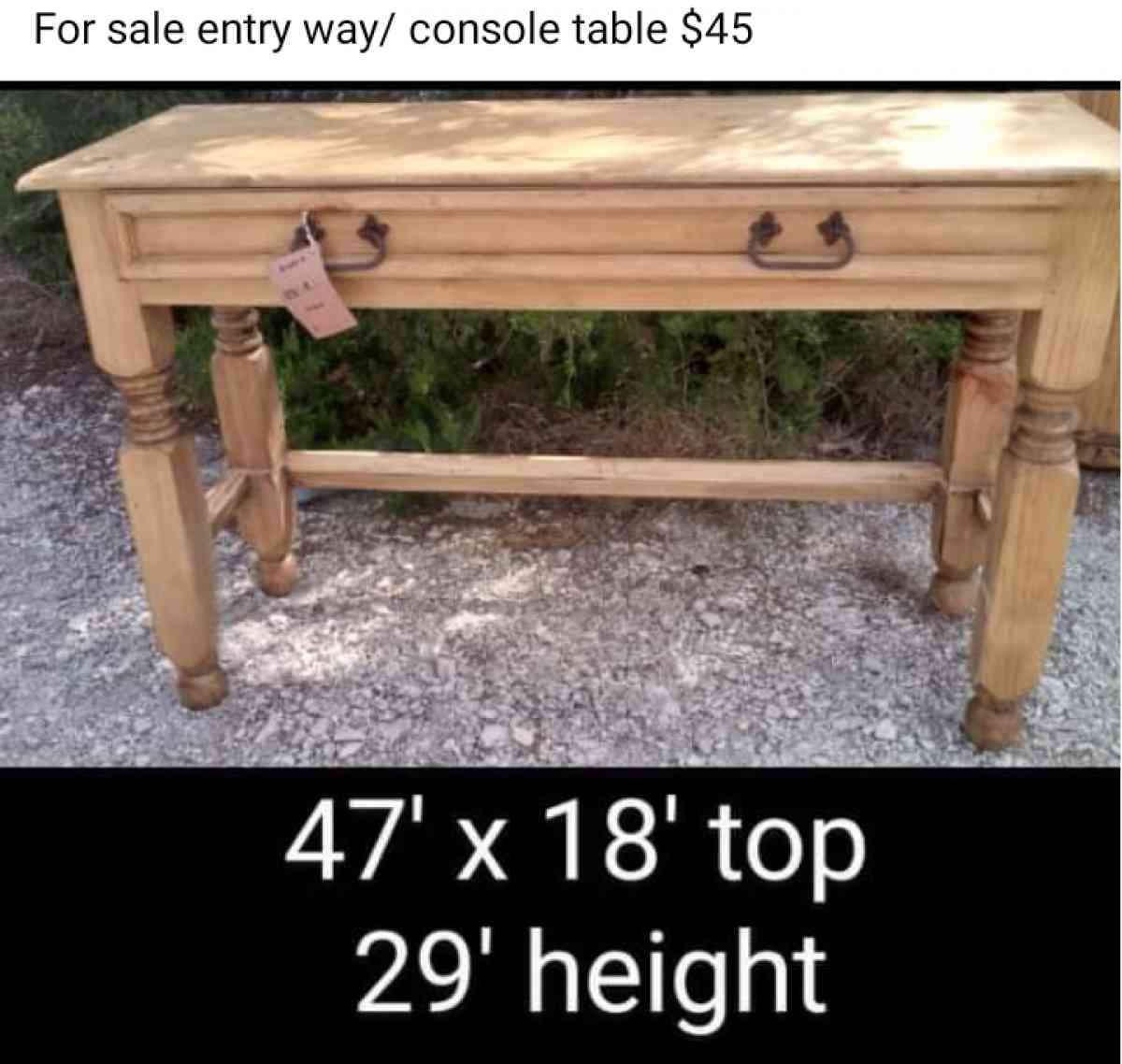 rustic wood furniture - Waxahachie, Texas - FleaMarketBay