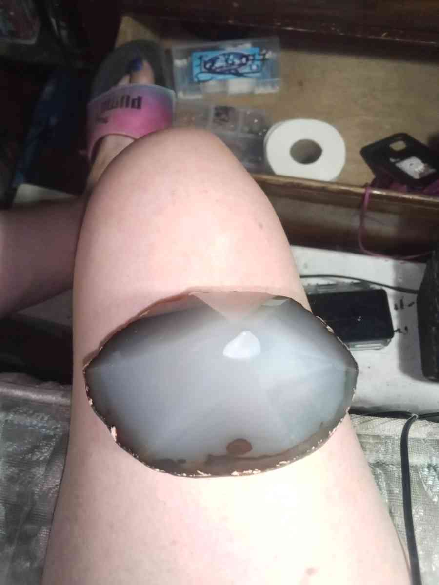 Agit shaped piramid healing rock - Mountain City, Tennessee - FleaMarketBay