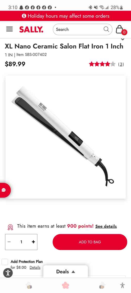 Salon Professional Digital Flat Iron - Bronx, New York