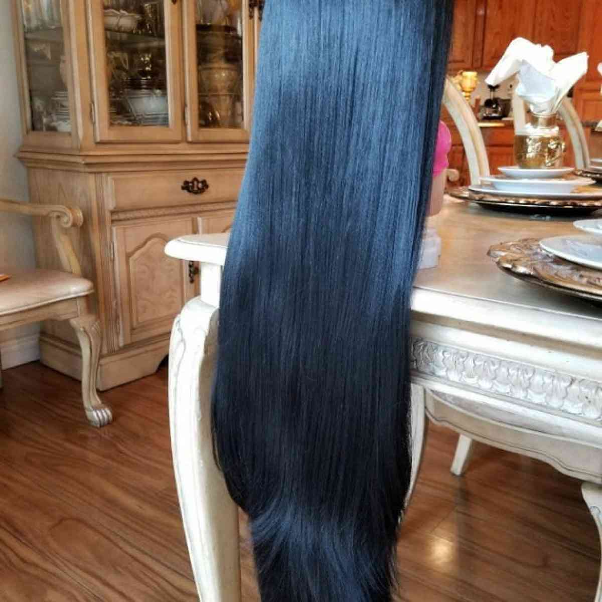Black Yaki Lace Front Wig - Carson, California - FleaMarketBay