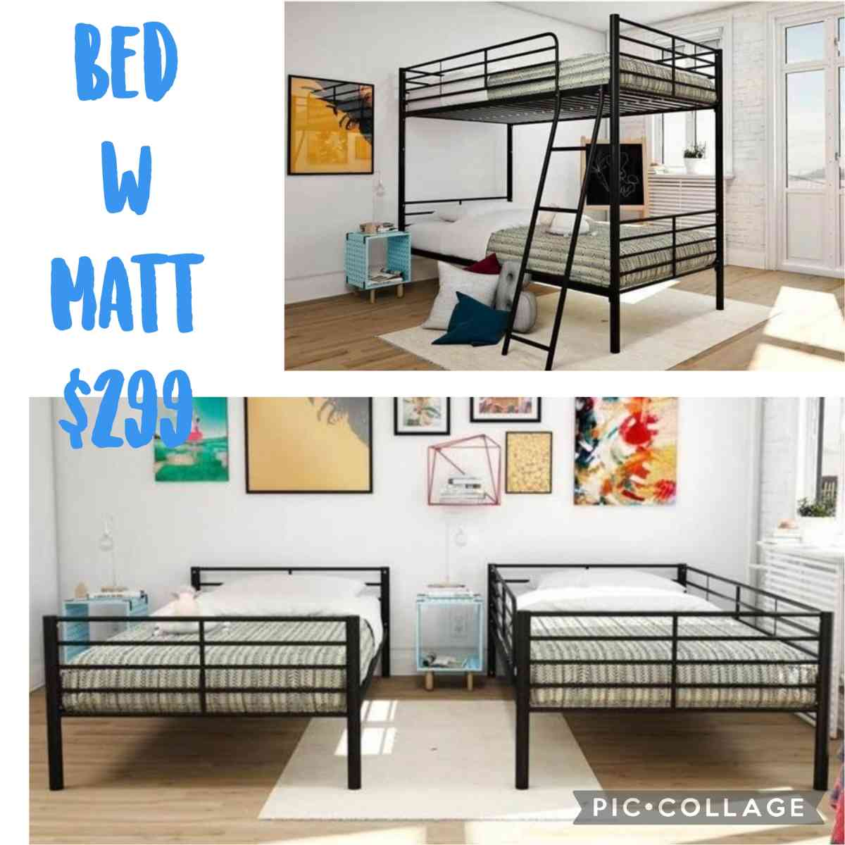 twin Bunkbed With Mattresses - Las Vegas, Nevada