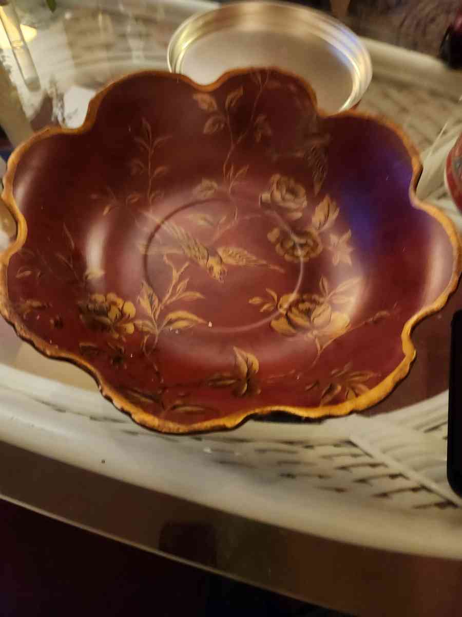 bowl and Decorative apples - Napoleon, Ohio - FleaMarketBay