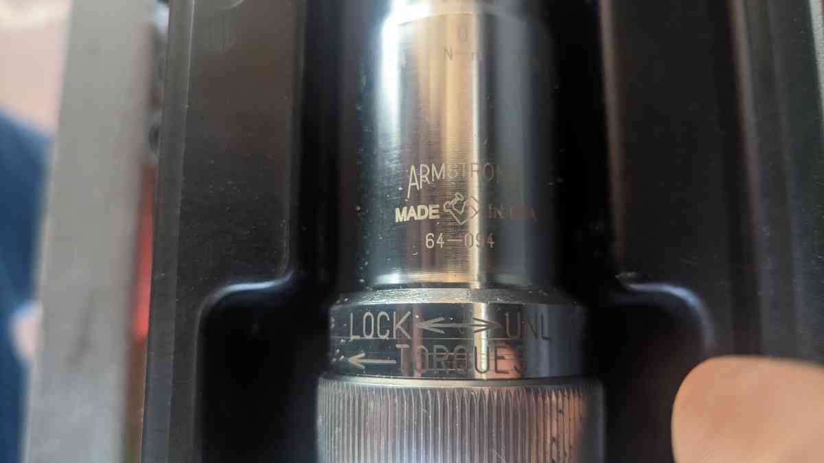 3l4 torque wrench Armstrong - Riverside, California - FleaMarketBay